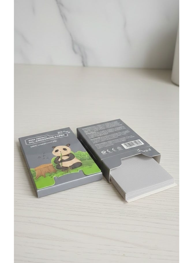 Oil-absorbing wipes for oily skin – 100 sheets to remove shine and control oil without ruining makeup - Image 1